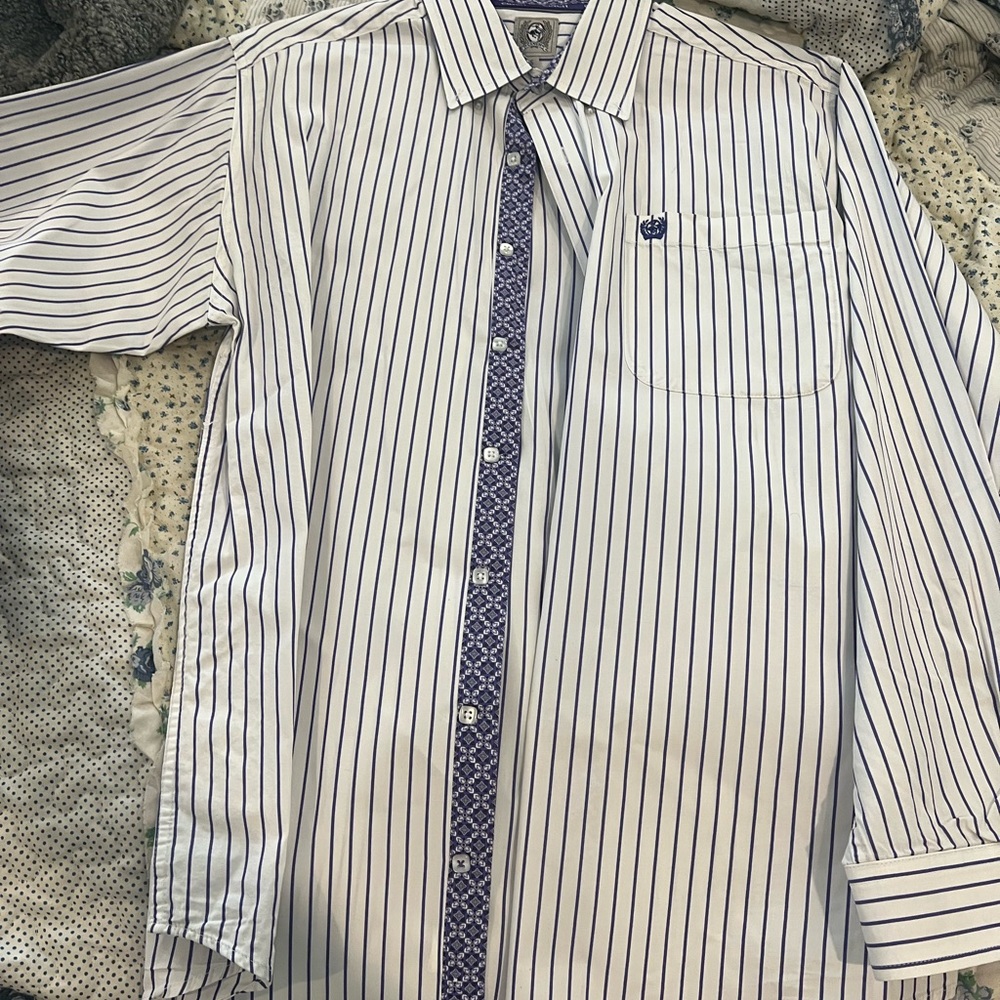 3 cinch button downs
